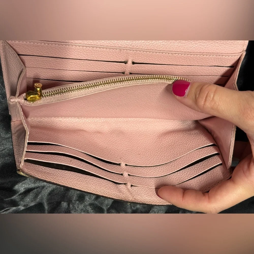 Louis Vuitton Portefeuille Clapton Long Wallet in Damier Ebene canvas
